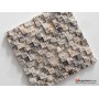 Patlatma Taş Dekoratif Doğal 3D Gümüş Traverten 23x23mm  - DT1419